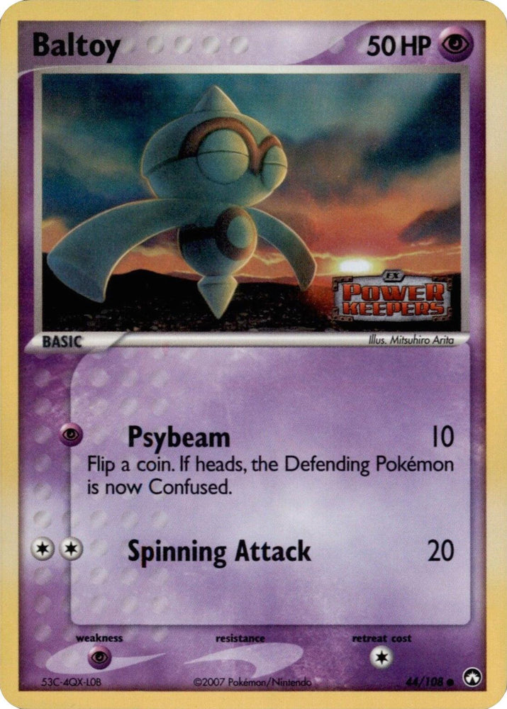 Baltoy (44/108) (Stamped) [EX: Power Keepers] (Online Only)