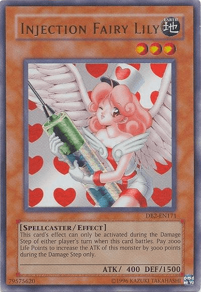Injection Fairy Lily [DB2-EN171] Ultra Rare (ONLINE ORDER ONLY)