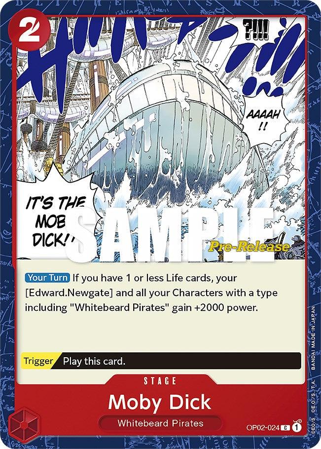 Moby Dick [Paramount War Pre-Release Cards] (ONLINE ORDER ONLY)