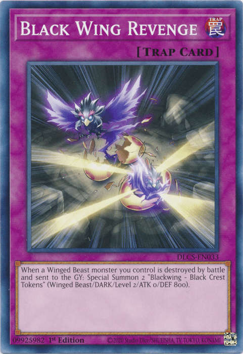 Black Wing Revenge [DLCS-EN033] Common (ONLINE ORDER ONLY)