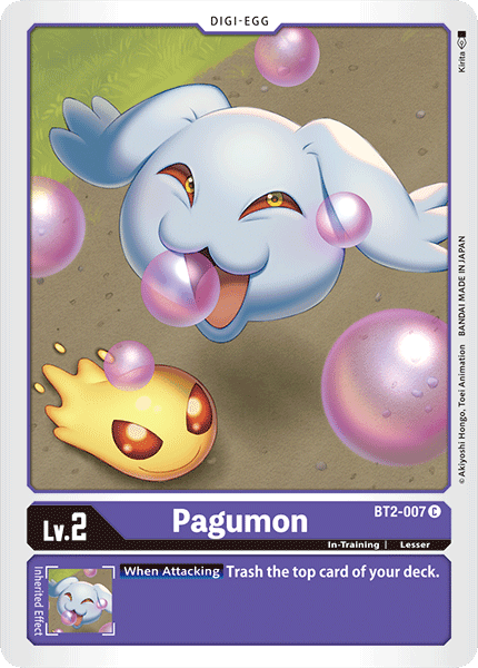 Pagumon [BT2-007] [Release Special Booster Ver.1.0] (ONLINE ORDER ONLY)