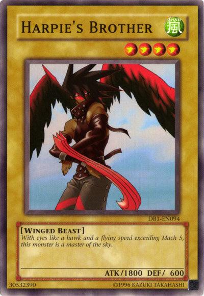 Harpie's Brother [DB1-EN094] Common (ONLINE ORDER ONLY)