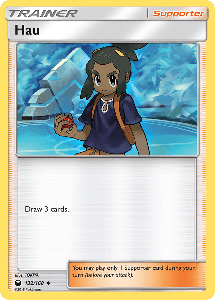 Hau (132/168) [Sun & Moon: Celestial Storm] (Online Only)