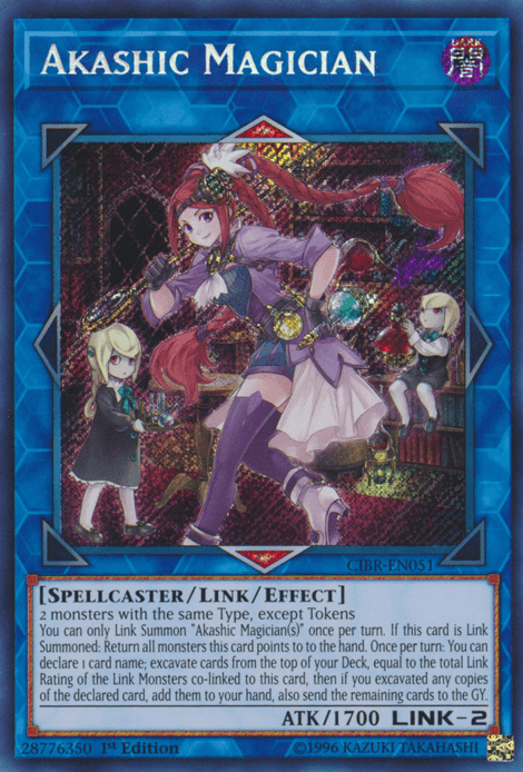 Akashic Magician [CIBR-EN051] Secret Rare (ONLINE ORDER ONLY)