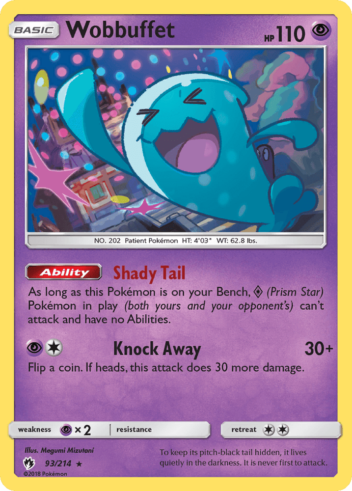 Wobbuffet (93/214) [Sun & Moon: Lost Thunder] (Online Only)