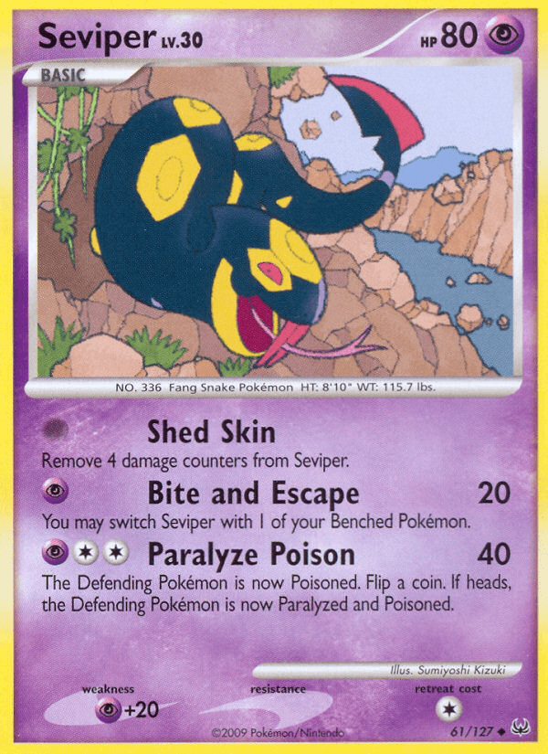 Seviper (61/127) [Platinum: Base Set] (Online Only)