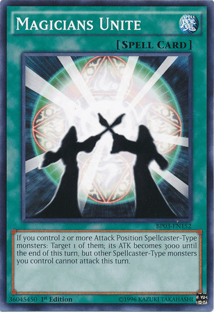 Magicians Unite [BP03-EN152] Common (ONLINE ORDER ONLY)