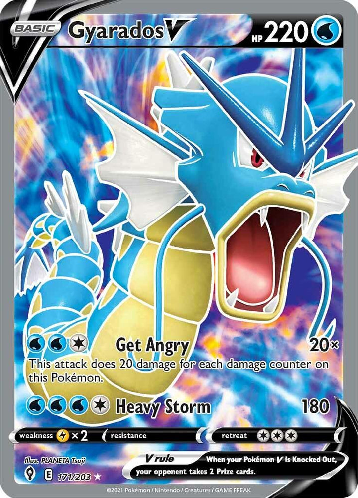 Gyarados V (171/203) [Sword & Shield: Evolving Skies] (Online Only)