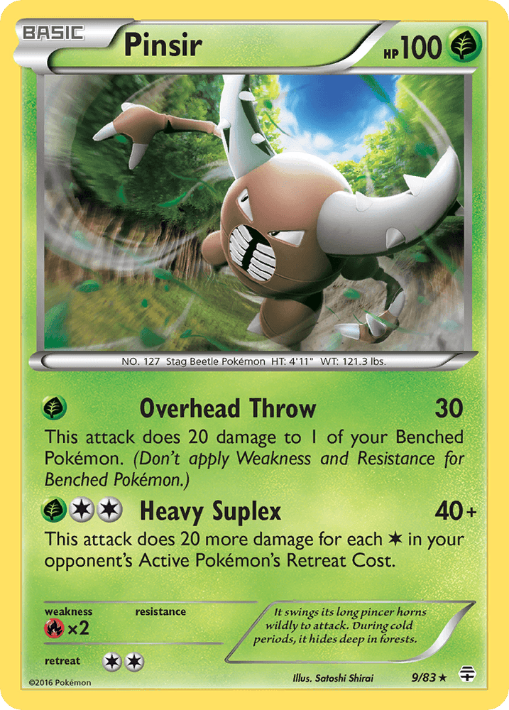 Pinsir (9/83) [XY: Generations] (Online Only)