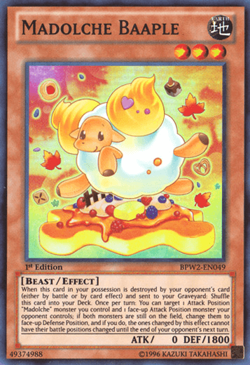 Madolche Baaple [BPW2-EN049] Super Rare (ONLINE ORDER ONLY)
