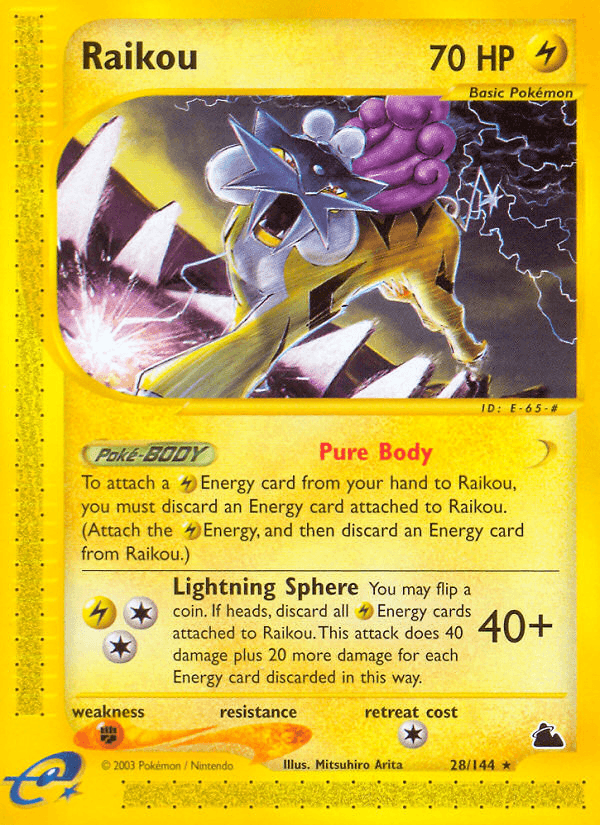 Raikou (28/144) [Skyridge] (Online Only)