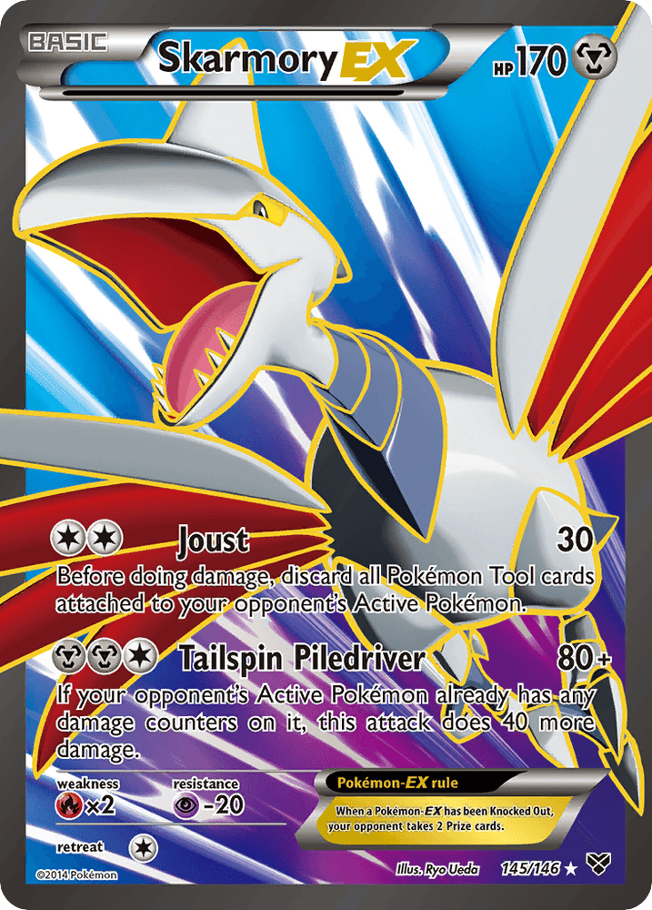 Skarmory EX (145/146) [XY: Base Set] (Online Only)