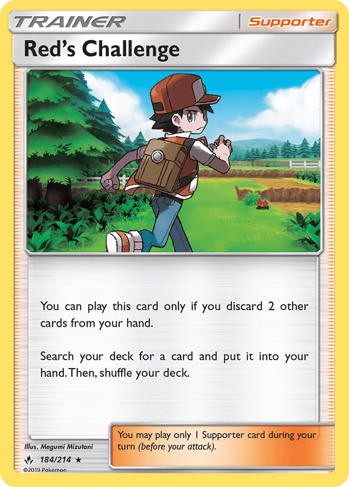 Red's Challenge (184/214) [Sun & Moon: Unbroken Bonds] (Online Only)