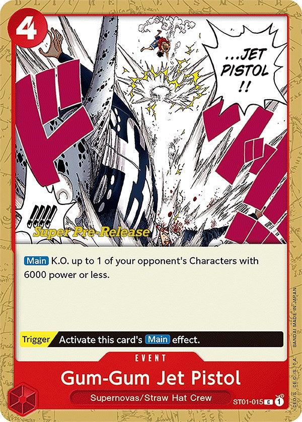 Gum-Gum Jet Pistol [Super Pre-Release Starter Deck: Straw Hat Crew] (ONLINE ORDER ONLY)