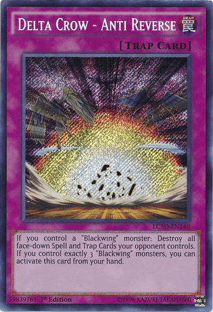 Delta Crow - Anti Reverse [LC5D-EN140] Secret Rare (ONLINE ORDER ONLY)
