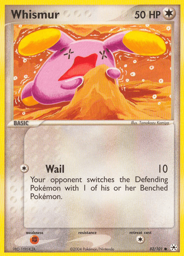 Whismur (82/101) [EX: Hidden Legends] (Online Only)