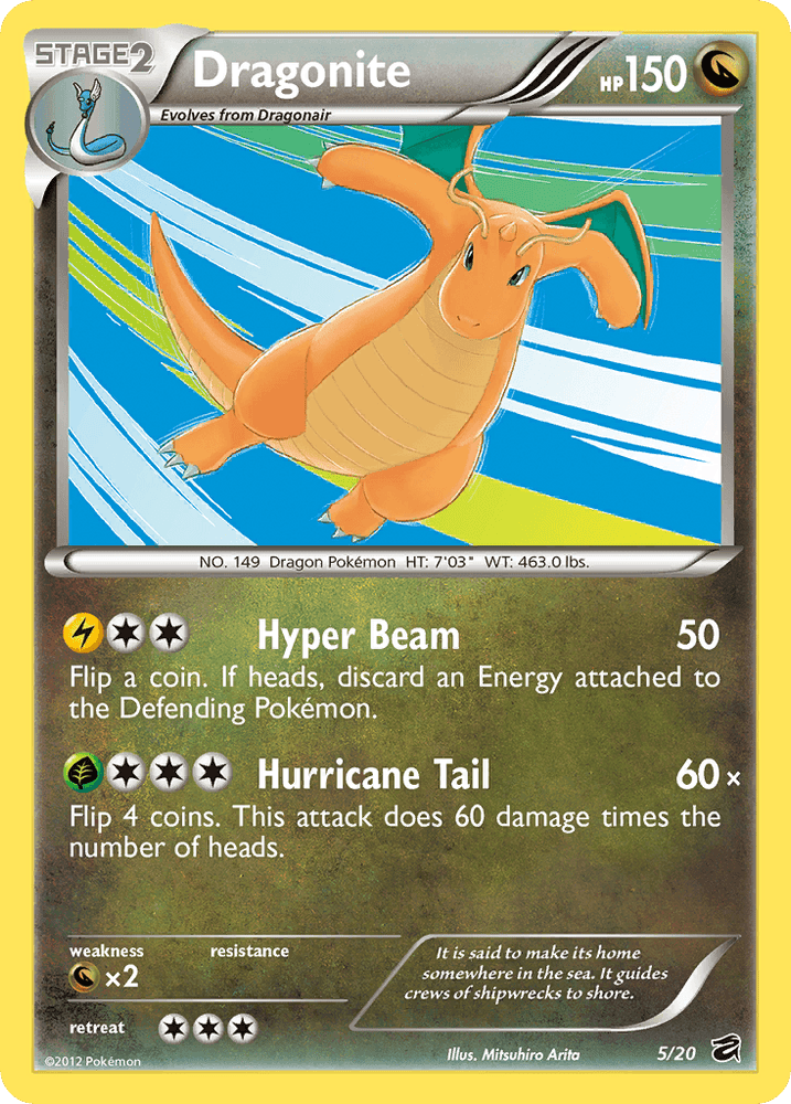 Dragonite (5/20) [Black & White: Dragon Vault] (Online Only)