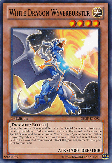 White Dragon Wyverburster [SHSP-EN093] Common (ONLINE ORDER ONLY)