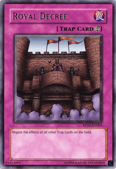 Royal Decree [RP02-EN084] Rare (ONLINE ORDER ONLY)