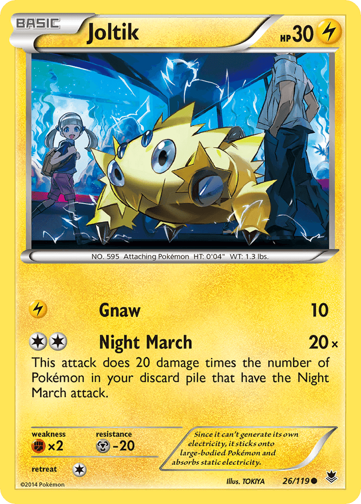 Joltik (26/119) [XY: Phantom Forces] (Online Only)