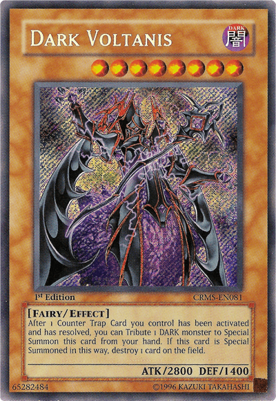 Dark Voltanis [CRMS-EN081] Secret Rare (ONLINE ORDER ONLY)