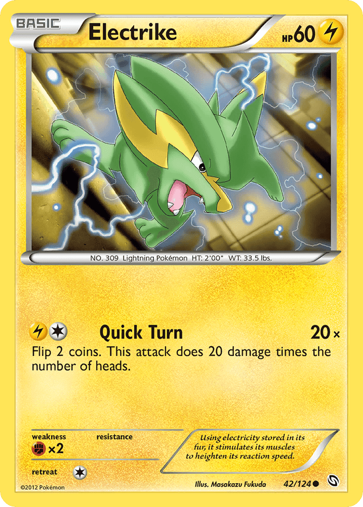Electrike (42/124) [Black & White: Dragons Exalted] (Online Only)