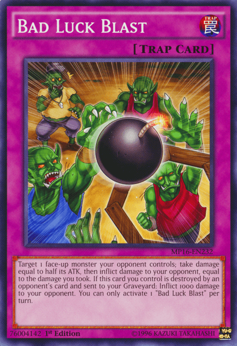 Bad Luck Blast [MP16-EN232] Common (ONLINE ORDER ONLY)