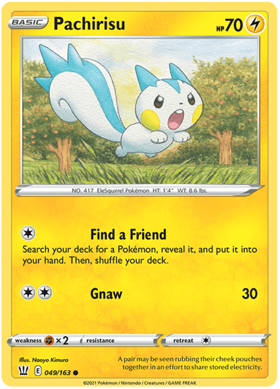 Pachirisu (049/163) [Sword & Shield: Battle Styles] (Online Only)