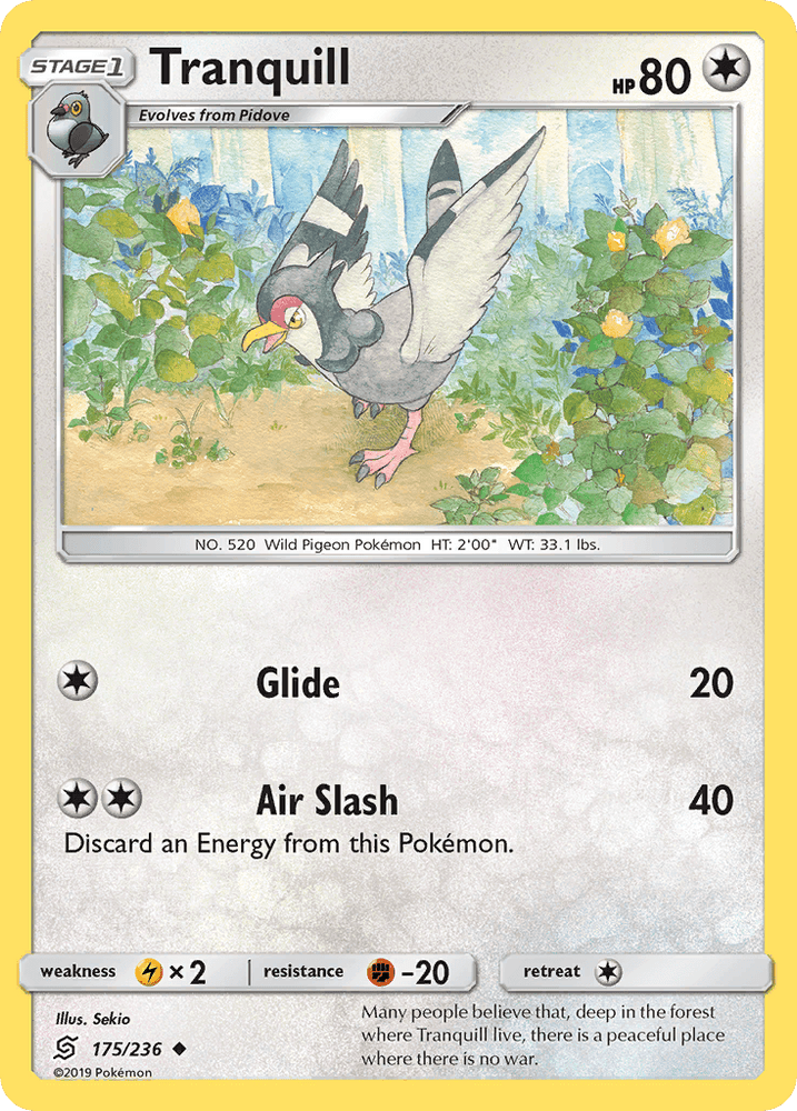 Tranquill (175/236) [Sun & Moon: Unified Minds] (Online Only)