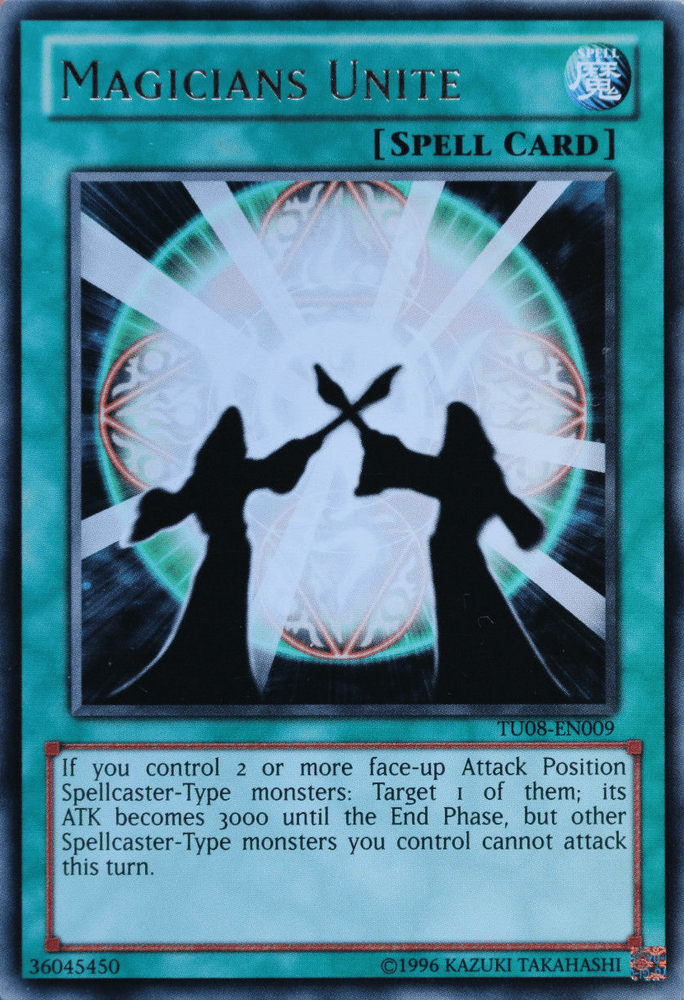 Magician's Unite [TU08-EN009] Rare (ONLINE ORDER ONLY)