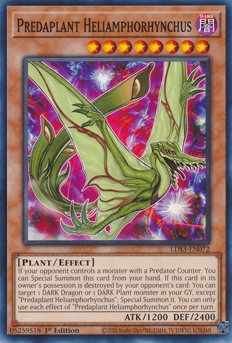 Predaplant Heliamphorhynchus [LDS3-EN072] Common (ONLINE ORDER ONLY)