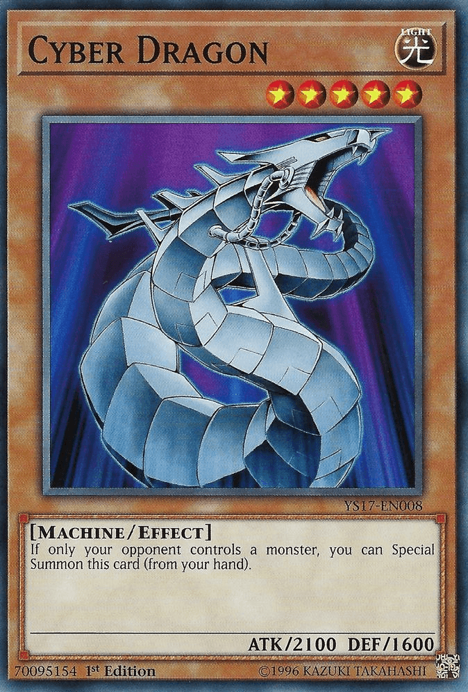 Cyber Dragon [YS17-EN008] Common (ONLINE ORDER ONLY)