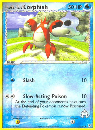 Team Aqua's Corphish (51/95) [EX: Team Magma vs Team Aqua] (Online Only)