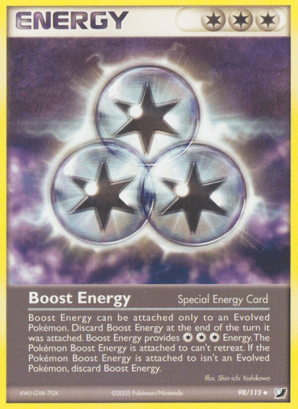 Boost Energy (98/115) [EX: Unseen Forces] (Online Only)
