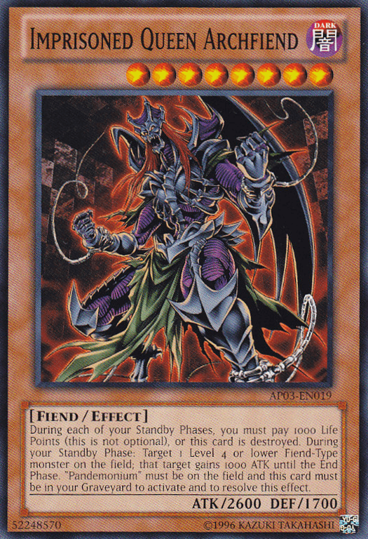 Imprisoned Queen Archfiend [AP03-EN019] Common (ONLINE ORDER ONLY)