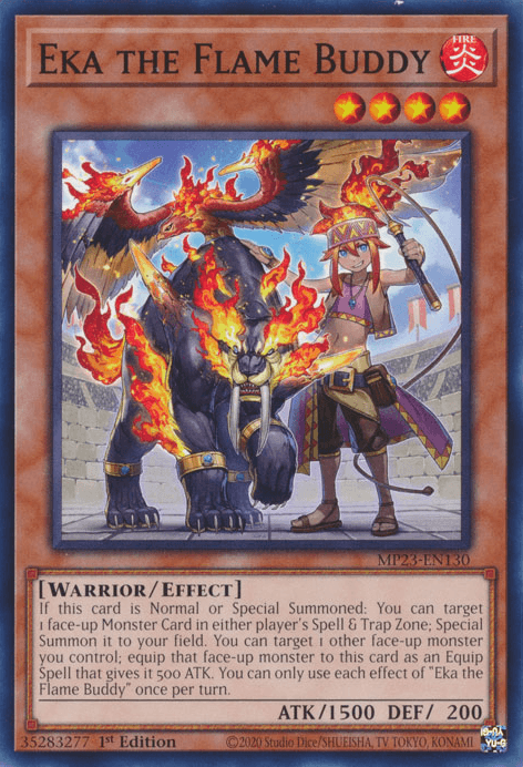 Eka the Flame Buddy [MP23-EN130] Common (ONLINE ORDER ONLY)