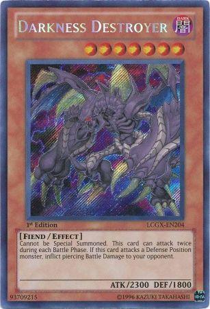 Darkness Destroyer [LCGX-EN204] Secret Rare (ONLINE ORDER ONLY)
