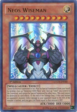 Neos Wiseman [LCGX-EN040] Ultra Rare (ONLINE ORDER ONLY)