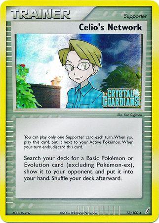 Celio's Network (73/100) (Stamped) [EX: Crystal Guardians] (Online Only)