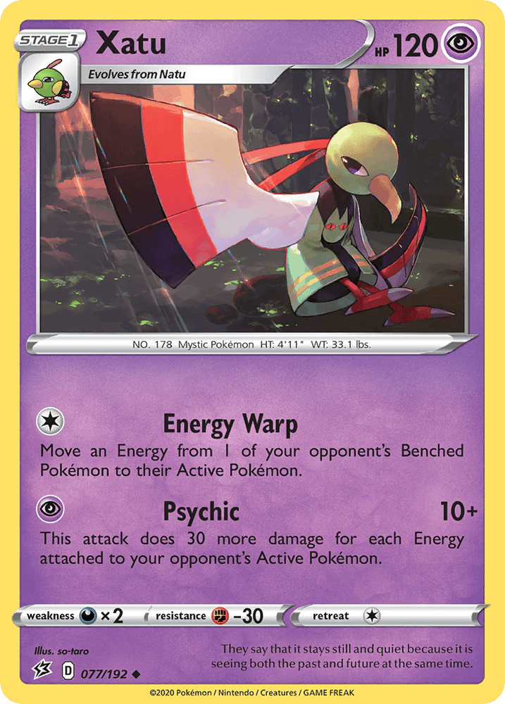 Xatu (077/192) [Sword & Shield: Rebel Clash] (Online Only)