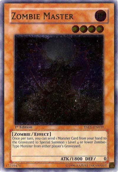 Zombie Master [TAEV-EN039] Ultimate Rare (ONLINE ORDER ONLY)