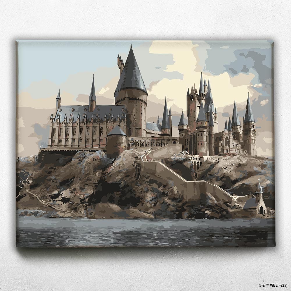 Hogwarts Castle - Paint By Numbers Kit (ONLINE ORDER ONLY)