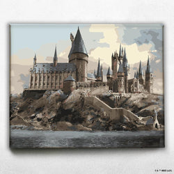 Hogwarts Castle - Paint By Numbers Kit (ONLINE ORDER ONLY)