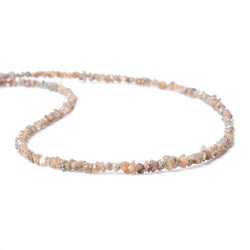 2-3mm Cocoa and Rose Diamond Beads Unfaceted Nugget (ONLINE ORDER ONLY)