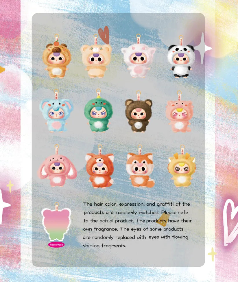 Baby Three De Lovely Series Plush Blind Box (ONLINE ORDER ONLY)