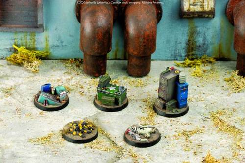 Fallout: Wasteland Warfare - Terrain Expansion - Objective Markers 2 (ONLINE ORDER ONLY)