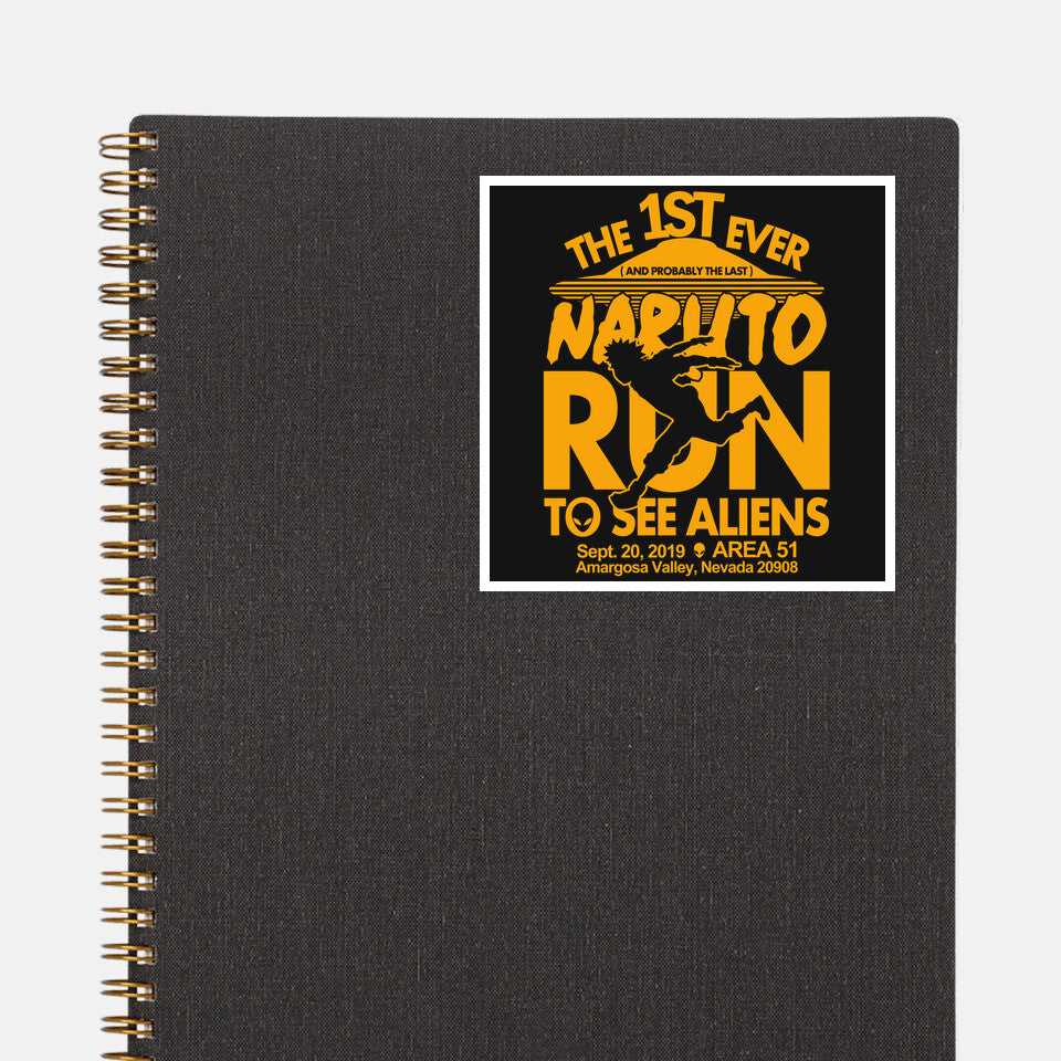 Naruto Run for Aliens (Online Order Only)