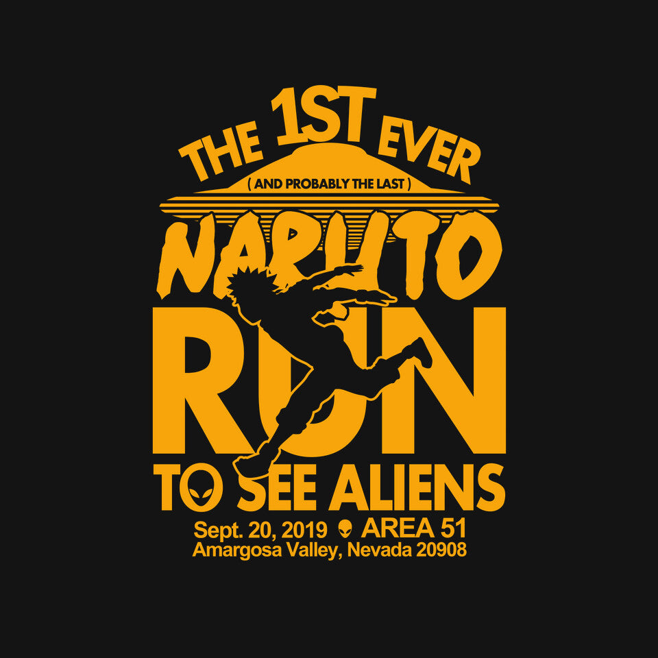 Naruto Run for Aliens (Online Order Only)