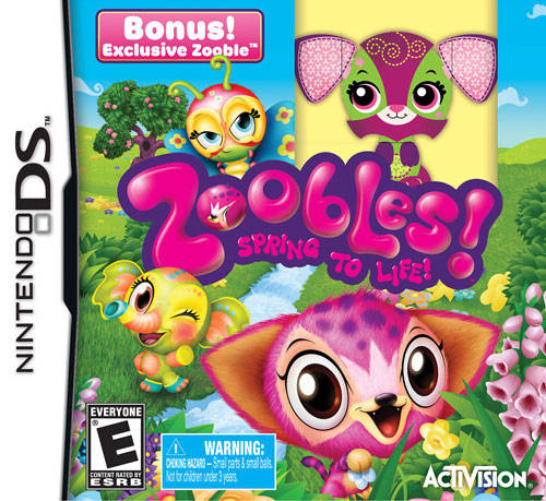 Zoobles! Spring to Life! with Toy (Nintendo DS) (ONLINE ORDER ONLY)
