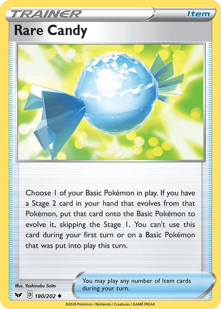 Rare Candy (180/202) [Sword & Shield: Base Set] (Online Only)